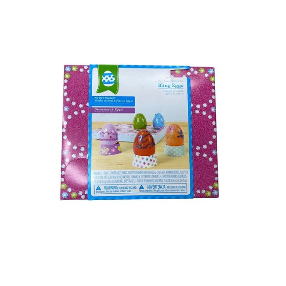 Walmart Holiday New Bling Easter Egg Decorating Kit No Dye Needed 2